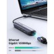 Hub USB-C Ugreen 5 en 1 Supporte 100W Recharge 10919 prix Maroc