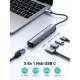 Hub USB-C Ugreen 5 en 1 Supporte 100W Recharge 10919 prix Maroc