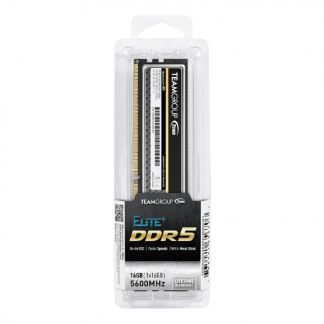 TEAM GROUPE ELITE 16GB DDR5 5600MHz CL46 U-DIMM - PC Bureau TED516G5600C4601 prix Maroc