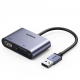 Adaptateur Ugreen USB-A 3.0 Mâle vers HDMI / VGA 20518 prix Maroc