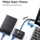UGREEN Hub USB 3.0 vers 4 Ports USB 5Gbps (20291) 
