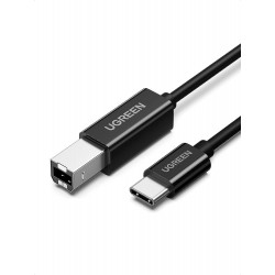 Câble Ugreen imprimante USB-C vers USB-B Mâle - 2 mètres 50446 prix Maroc