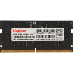 Barrette Mémoire KINGSPEC 16 GB DDR5-5600 SODIMM 1.1V - Pc portable KS5600D5N11016G prix Maroc