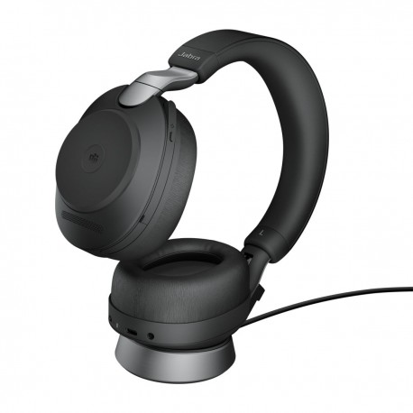 Casque Jabra Evolve2 85, MS Stereo Bluetooth avec base chargeur 28599-999-889 prix Maroc