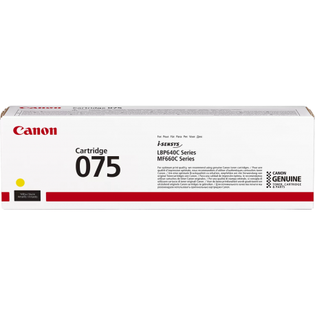 Toner Canon 075 Jaune Original 6362C002AA prix Maroc
