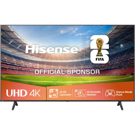 TV Hisense 43 POUCES Smart UHD 4K A6Q + Récepteur TNT Intégré HIS43A6Q prix Maroc