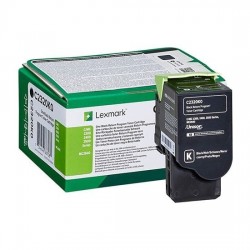 Lexmark Noir C2350K0 - Toner Lexmark programme de retour prix Maroc