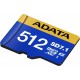 carte sd adata premier extreme 512 go microsdxc sd71 express v30 ud512gex3l1-c prix maroc