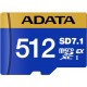 carte sd adata premier extreme 512 go microsdxc sd71 express v30 ud512gex3l1-c prix maroc