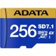 carte memoire adata premier extreme 256 go microsdxc sd71 express v30 ud256gex3l1-c prix maroc