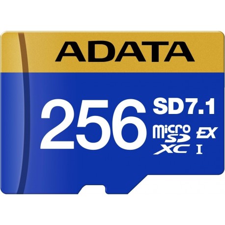 carte memoire adata premier extreme 256 go microsdxc sd71 express v30 ud256gex3l1-c prix maroc