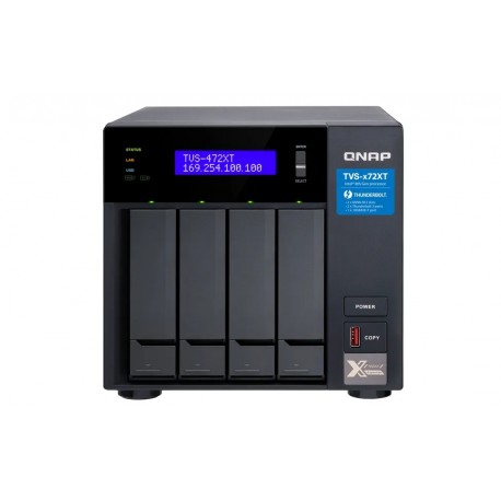 qnap tvs-472xt serveur nas tower ethernet lan noir tvs-472xt-pt-4g prix maroc