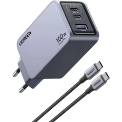 chargeur ugreen nexode pro 100w gan charger 3-port 25874 prix maroc