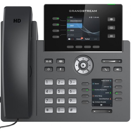 telephone ip wi-fi 4 lignes grandstream grp2614 prix maroc