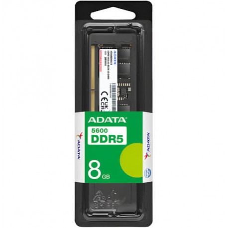 Barrette mémoire ADATA 8GB DDR5-5600MHz SO-DIMM - PC Portable (AD5S56008G-S)