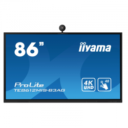 ecran-interactif-86-4k-uhd-avec-camera-integree-4k-autotracking-iiyama-prolite-te8612mis-b3ag