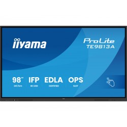 ecran interactif 98 pouces 4k uhd certifie google edla iiyama prolite te9813a-b2ag prix maroc