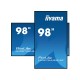 ecran professionnel pour affichage dynamique 98 pouces 4k uhd iiyama prolite lh9875uhs-b1ag prix maroc