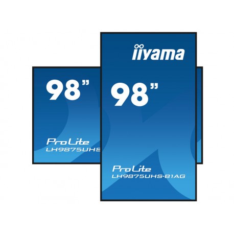 ecran professionnel pour affichage dynamique 98 pouces 4k uhd iiyama prolite lh9875uhs-b1ag prix maroc