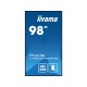 ecran professionnel pour affichage dynamique 98 pouces 4k uhd iiyama prolite lh9875uhs-b1ag prix maroc