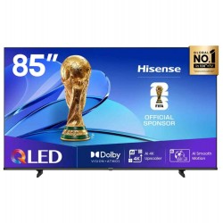 televiseur hisense 85q6q 85 pouces qled 4k vidaa smart tv avec recepteur tnt integre his85q6q prix maroc