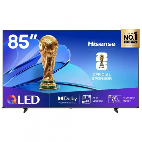 televiseur hisense 85q6q 85 pouces qled 4k vidaa smart tv avec recepteur tnt integre his85q6q prix maroc