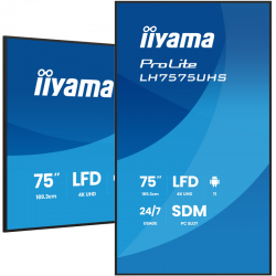 ecran 75 pouces 4k uhd iiyama prolite lh7575uhs-b2ag prix maroc