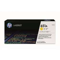 Cartouche de toner HP Laserjet 651A jaune (CE342A)