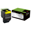 Lexmark Standard Yellow Return Programme Toner Cartridge