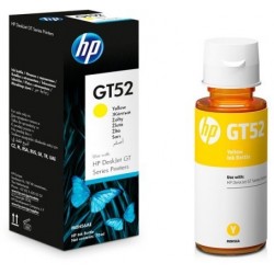 CARTOUCHE D'ENCRE JAUNE HP GT52 AUTHENTIQUE