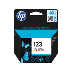 HP 123 cartouche d'encre trois couleurs