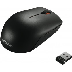 Souris Lenovo 300 Wireless Compact Mouse Couleur : Noir +   