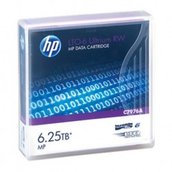 Cartouche de sauvegarde HP LTO-6 Ultrium 6.25TB MP RW (C7976A)