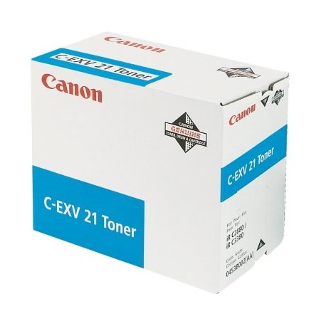 Toner Copieur Canon C-EXV 21 Cyan 