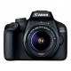 appareil photo camera reflex canon eos 4000d is 18 55 mm 3011c003aa