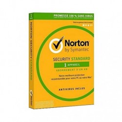 Norton Security Standard (SY21367762) 1 an - 1 Poste
