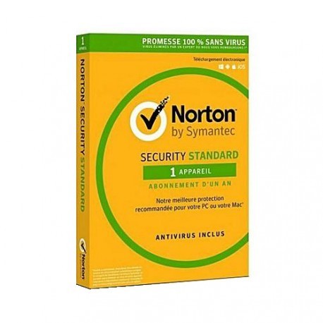 norton security standard (sy21367762) 1 an - 1 appareil