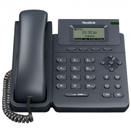Yealink SIP-T19P E2 - Téléphone IP simple avec écran LCD 1 compte SIP