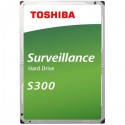 Disque dur Interne  TOSHIBA - S300 - 4To - 7 200 tr/min - 3.5" (HDWT140UZSVA)
