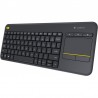 Clavier Logitech Touch Keyboard K400 sans fil avec pavé tactile intégré Wireless  AZERTY-Français
