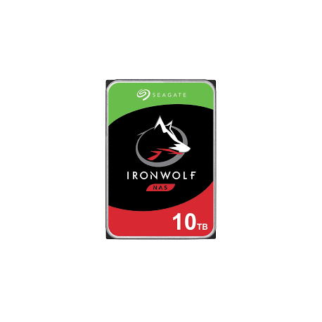 Disque dur Seagate Iron Wolf, 3.5", 10TB, SATA 6Gb/s ,7200RPM, 256MB cache