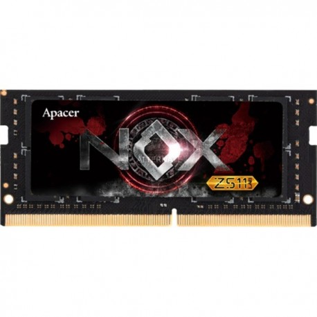 Barrette mémoire Apacer NOX DDR4 SODIMM 8GB