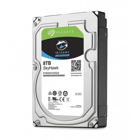 Disque dur interne Seagate SKYHAWK - Surveillance 8 TB 128MB 3,5"