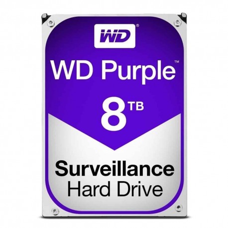 Disque dur Western Digital Purple Surveillance HDD 8TB 3,5" SATA 245MB 7200RPM