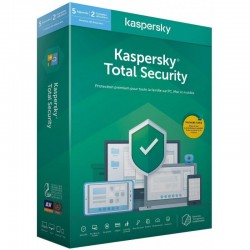 Kaspersky Total Security 2021 - 5 Postes / 1 an (Kaspersky Total Security 2020 - 5 Postes / 1 an (KL19498BEFS-20MAG)