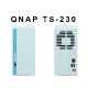 Serveur NAS 2 baies ARM Quad-Core cadencé à 1,4 GHz et 2 Go de RAM Qnap TS-230 (sans disque dur)