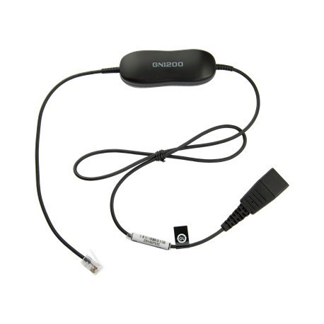 Jabra GN 1200 est un Cordon Universel pour Micro-Casque  Jabra GN 1200 est un Cordon Universel pour Micro-Casque