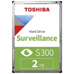 Disque dur interne TOSHIBA S300 2To 3P5 sata 5700rpm surveillance (HDWT720UZSVA)