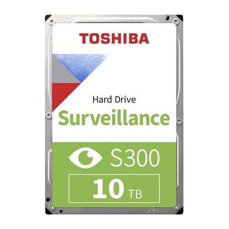 Disque dur Interne TOSHIBA S300 10To 7 200 tr/min 3.5" (HDWT31AUZSVA)