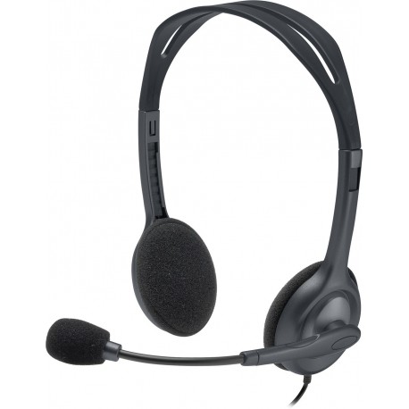 Casque stéréo LogiTech professionnel H111 Jack 3,5mm (981-000593)